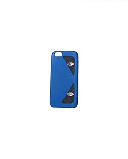 Fendi Monster IPhone 6 Case, Leather, Blue, Box, D/B,